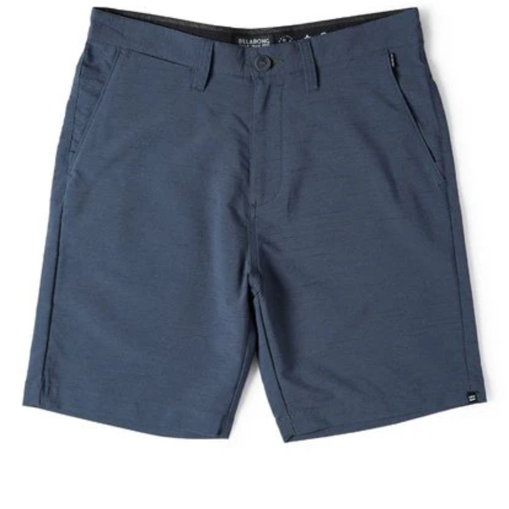 Billabong Men's Navy Flat Front Shorts